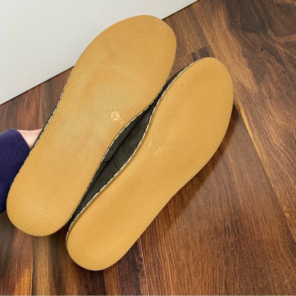 Charix Graphite Nubuck Slip Ons For Men Size EU41/US 8 Made in Turkey